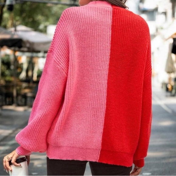 BOUTIQUE | Be My Valentine Colorblock Sweater - Picture 3 of 5